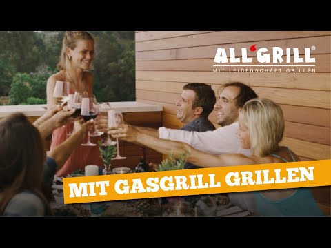 ALLGRILL Top-line Chef L Gasgrill in Volledelstahl | Modularer Grill