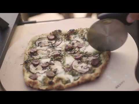 Cozze 17" Pizza-Gas-Ofen, 42x42 cm Pizzastein